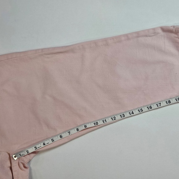 Lauren Ralph Lauren Pants Womens 8 Light Pink Chino Cotton Cropped Casual Solid - Picture 4 of 7